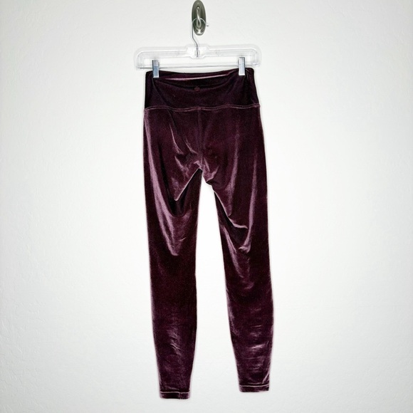 Lululemon Wunder Lounge Leggings High Rise 28” Velvet Garnet Special Edition 6 - Picture 8 of 9